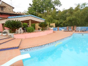 Colline della Versilia villa con piscina vista mare :    с бассейном и садом  Bargecchia Massarosa