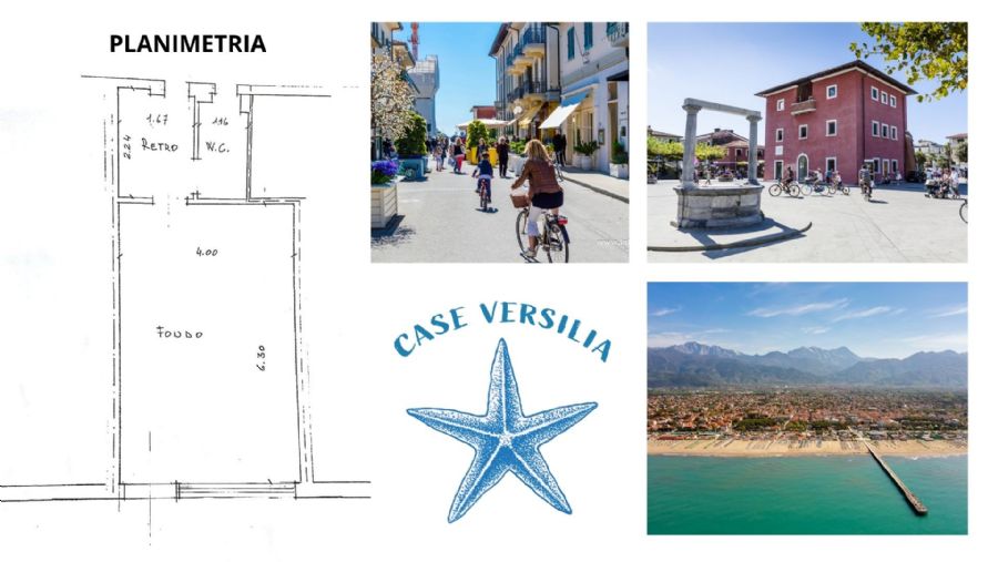 Forte dei Marmi zona pedonale attività commerciale : speciale azienda  In vendita  Forte dei Marmi